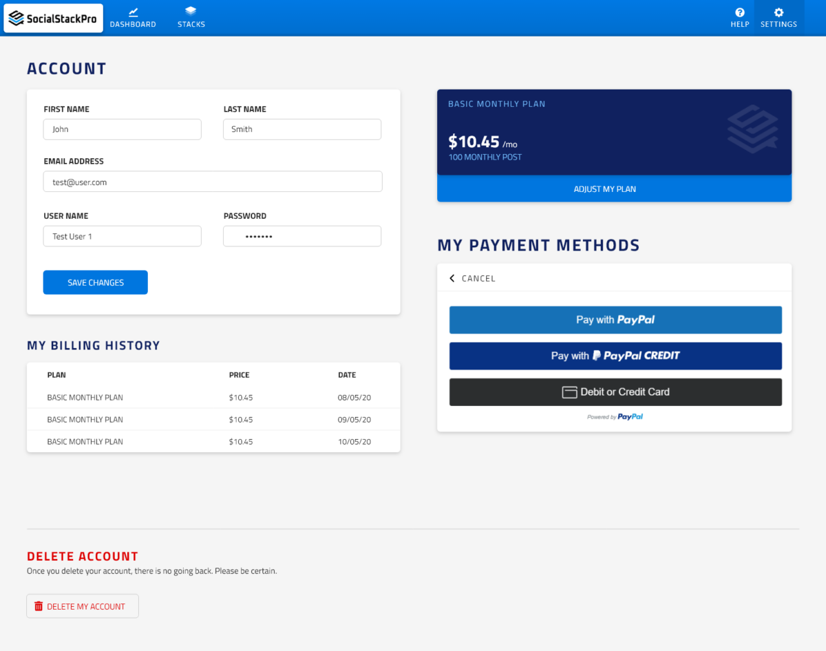 Account – 1