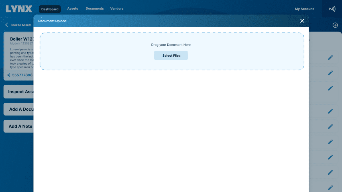 Asset – Upload
