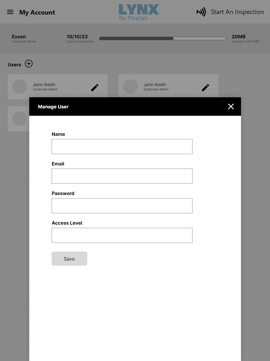 My Account – 2