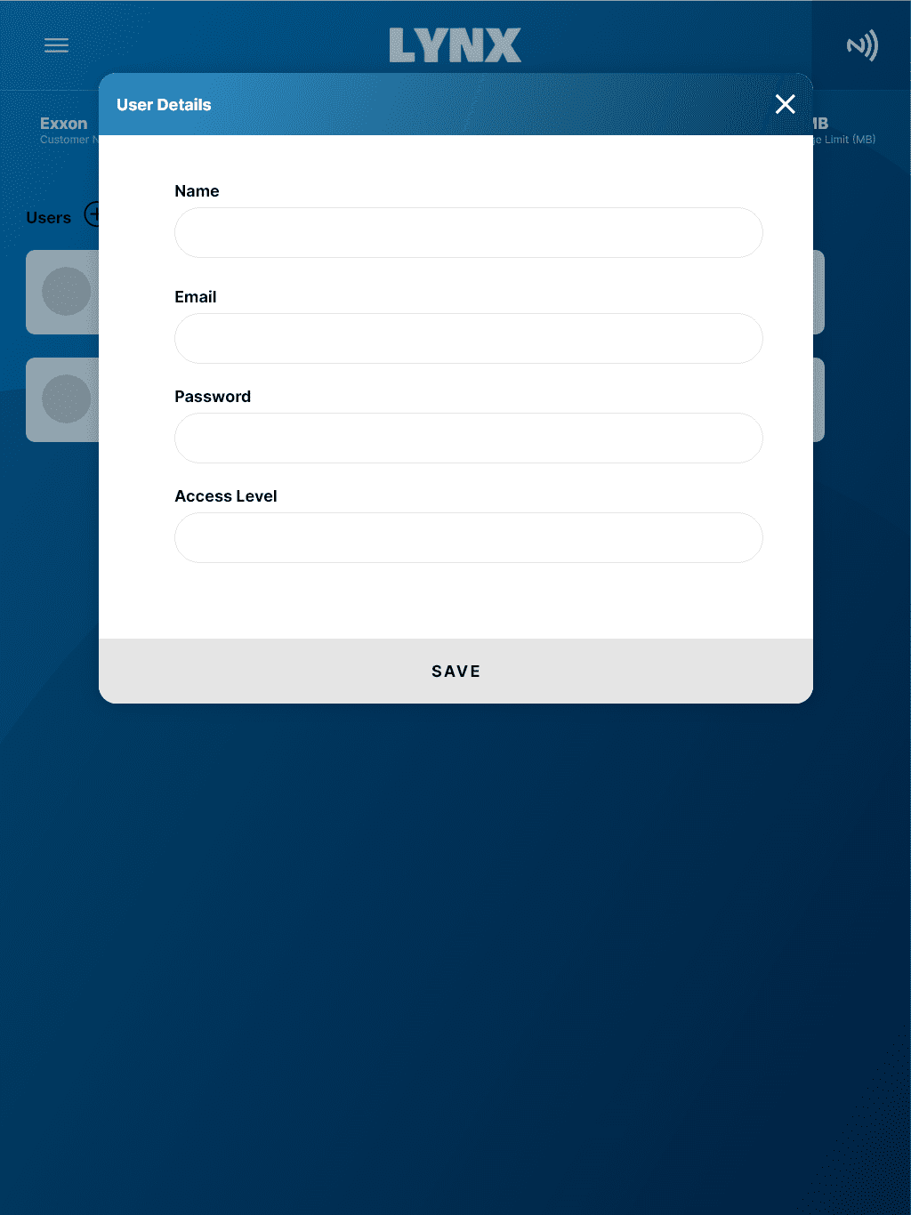 My Account – 3